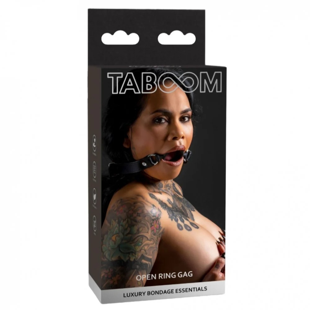 БДСМ игрушки - Кляп с кольцом Taboom Open Ring Gag 1