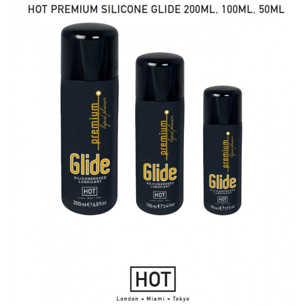 Разное - Лубрикант на силиконовой основе HOT Premium Silicone Glide, 100 мл 1