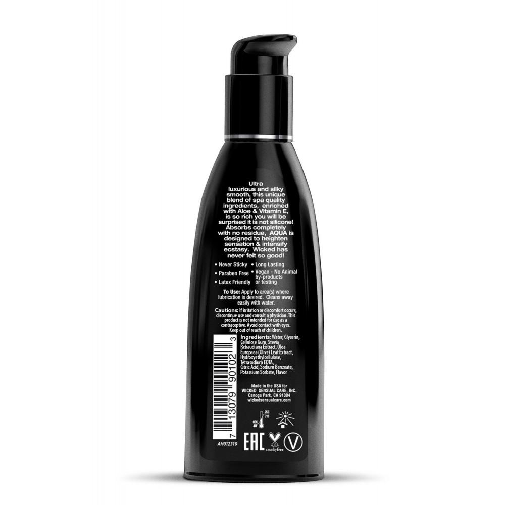 Різне - Лубрикант Wicked Aqua на водній основі, 60 мл 1