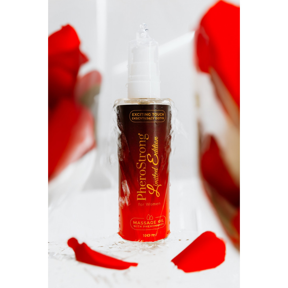 Різне - Масажна олія з ароматом та феромонами для жінок PheroStrong 100 мл 1