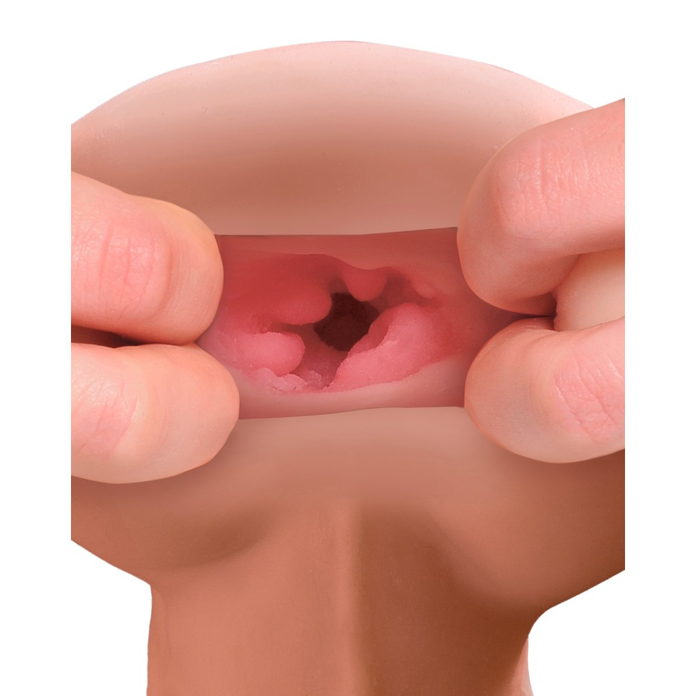 Мастурбаторы без вибрации - Мастурбатор член реалистичный PDX Male Reach Around, 24.1 см 4