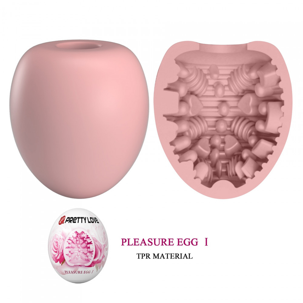  - Мастурбатор яйцо Pretty Love - Pleasure Egg I, BM-00900T90 1