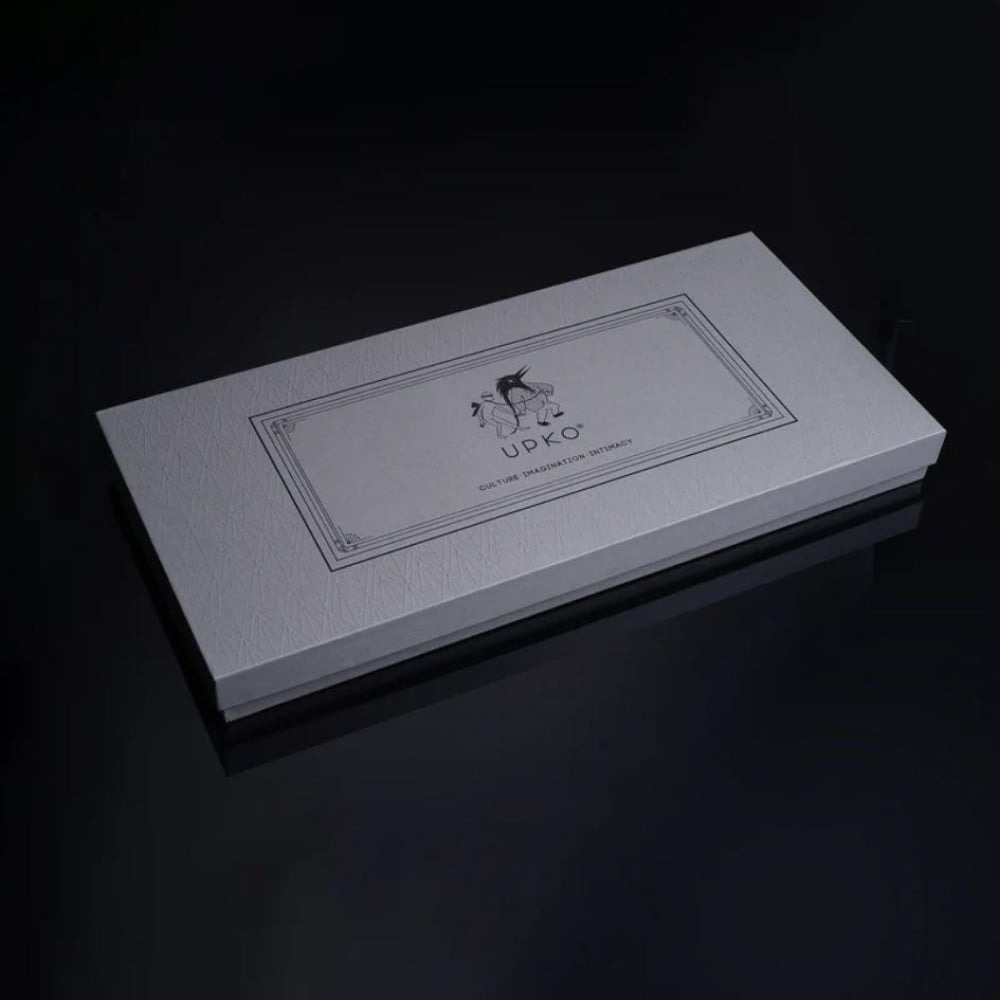 Різне - Металевий нашийник UPKO Migratory Bird із фіксатором для пальчиків рук, золотистий 10