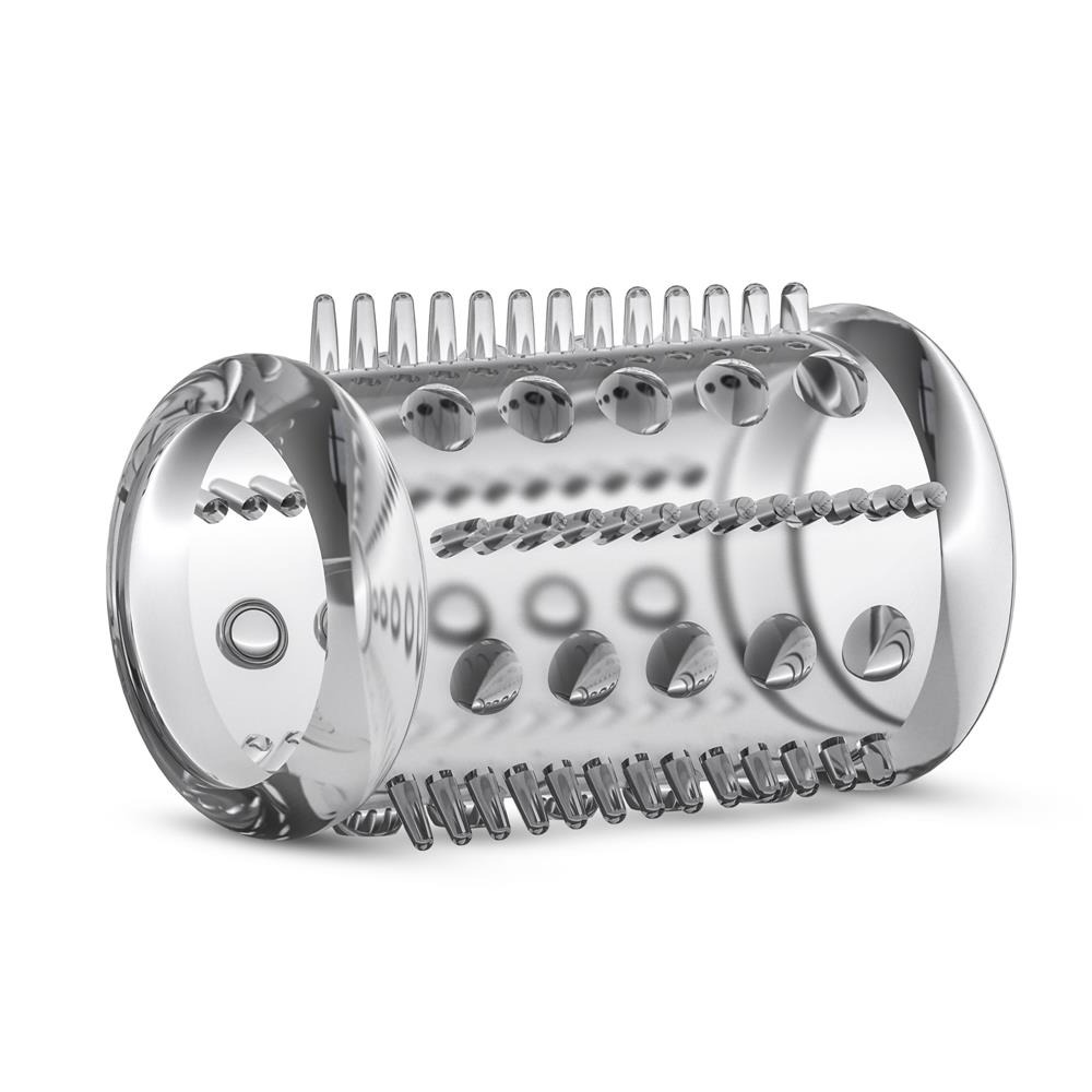 Эрекционные кольца и насадки - Насадка STAY HARD - COCK SLEEVE 03, CLEAR 2