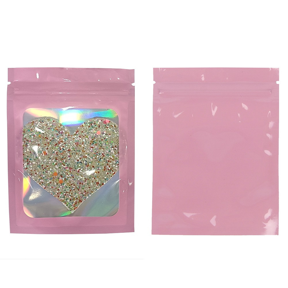 Різне - Пестиси на соски серця з гліттером Star Night, що світяться в темряві 2