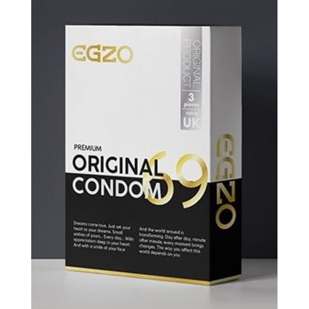  - Анатомические презервативы EGZO 