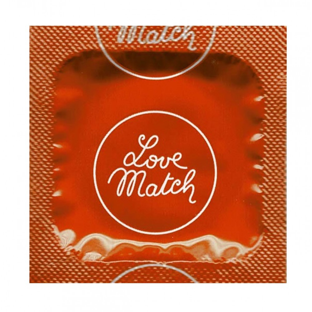 Різне - Презервативи збільшеної ширини Love Match - Extra Large, №144 1