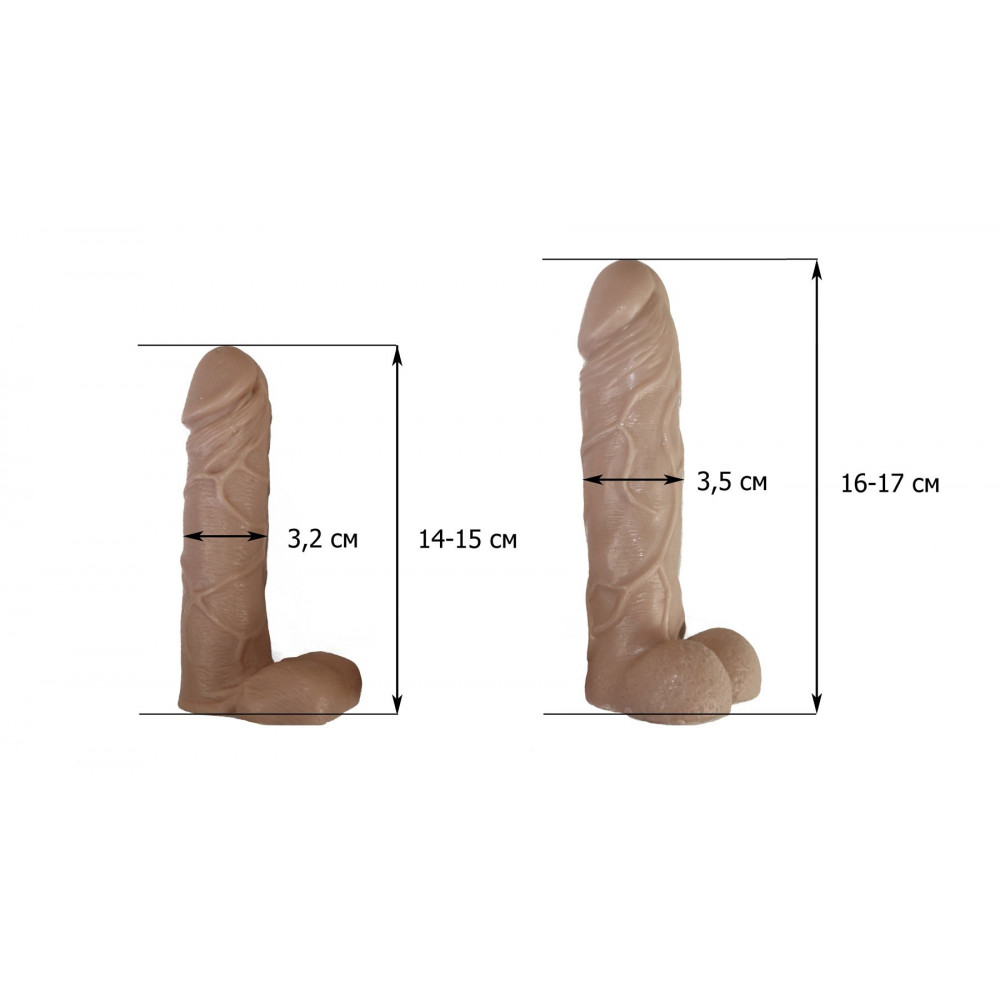 Секс приколы - Крафтовое мыло-член с присоской Чистый Кайф Brown size M 3