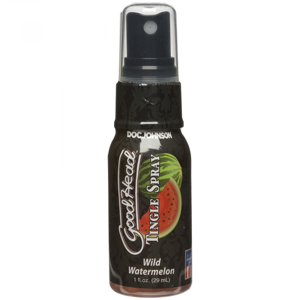 Стимулирующие средства и пролонгаторы - Спрей для минета Doc Johnson GoodHead Tingle Spray – Watermelon (29 мл) со стимулирующим эффектом