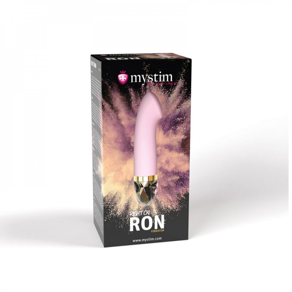 Стимулятор точки G - Вибратор для точки G Mystim Right on Ron Rose, 8 режимов, очень мощный 7