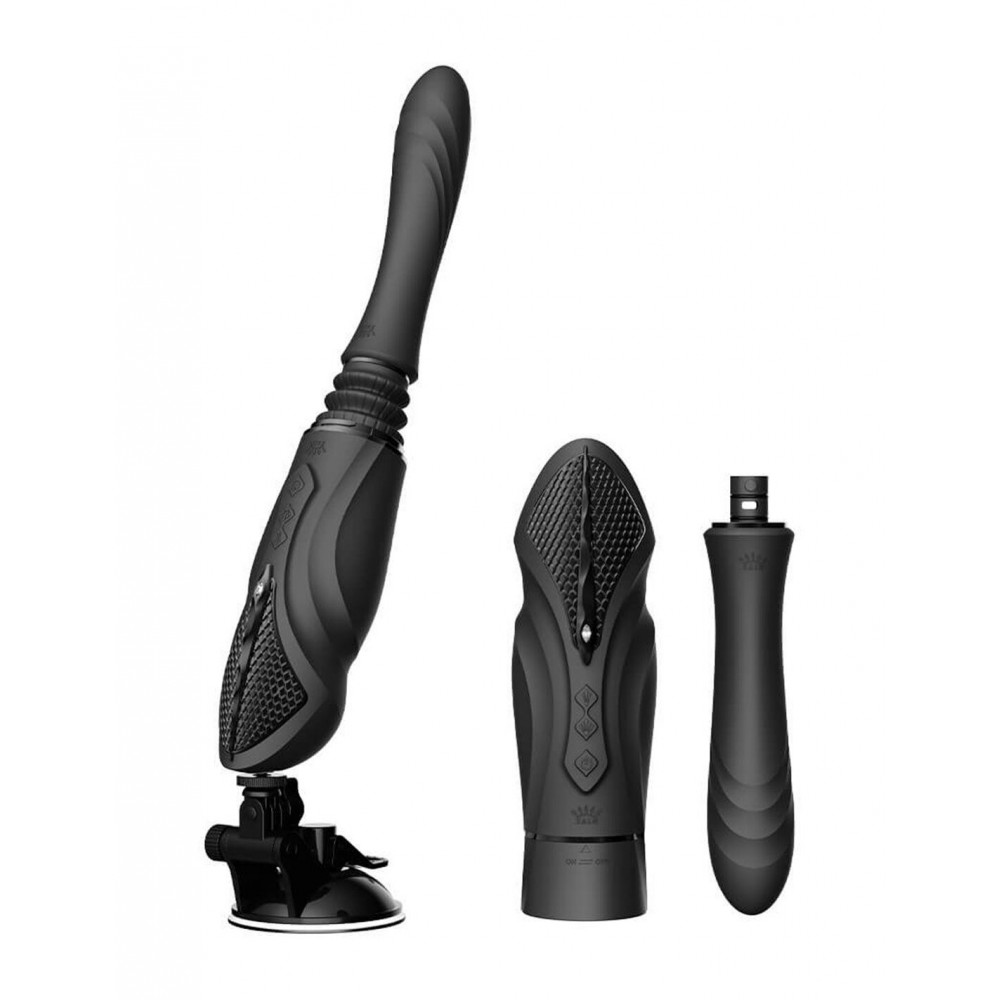Смарт игрушки - Компактная секс-машина Zalo - Sesh Obsidian Black