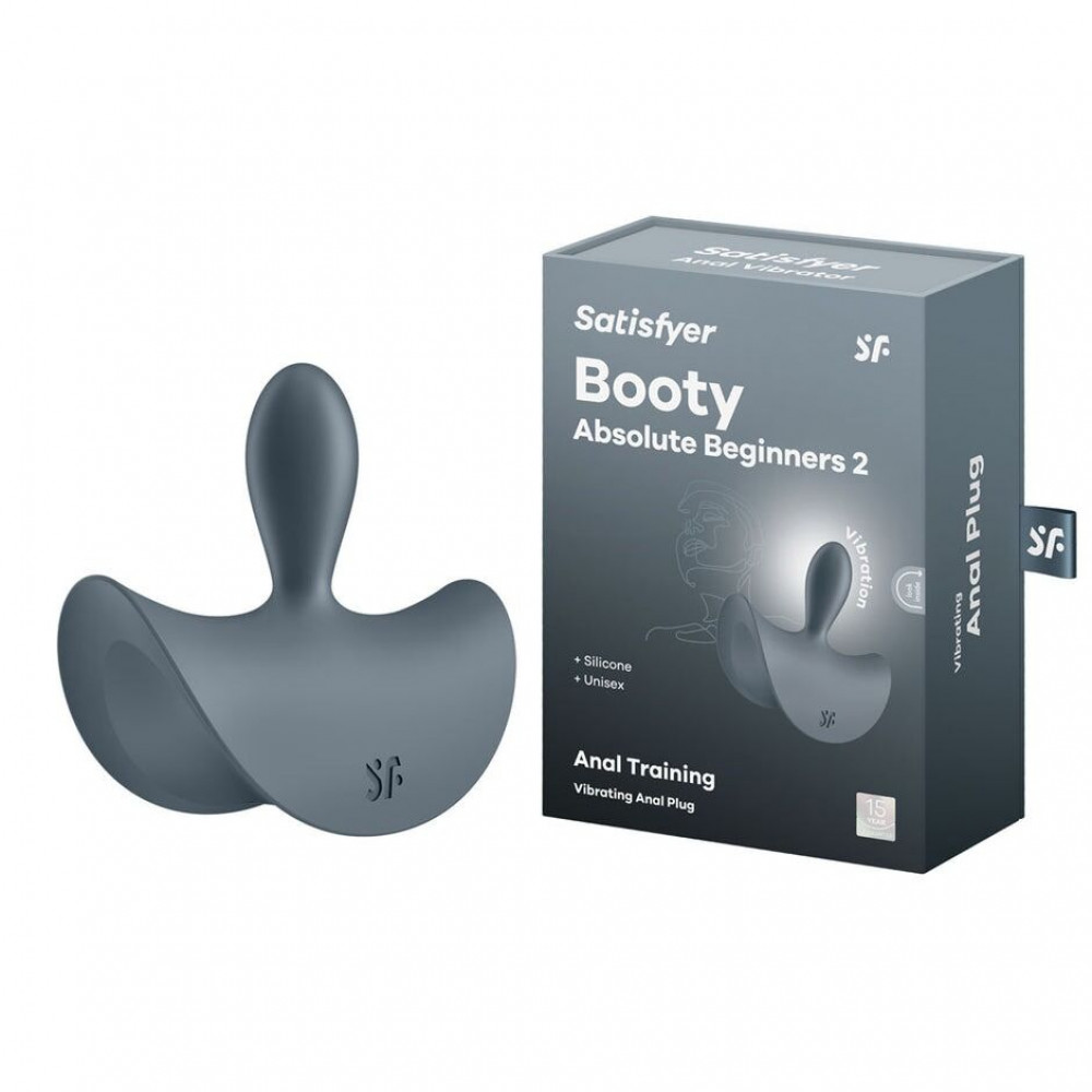 Анальные пробки с вибрацией - Анальная вибропробка Satisfyer Booty Absolute Beginners 2 5