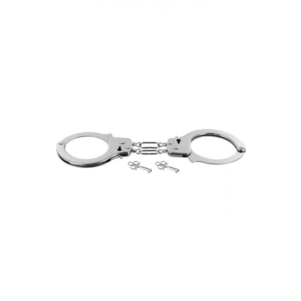 Наручники, веревки, бондажы, поножи - Наручники Fetish Tentation Soft adjustable metal wrist cuffs 2