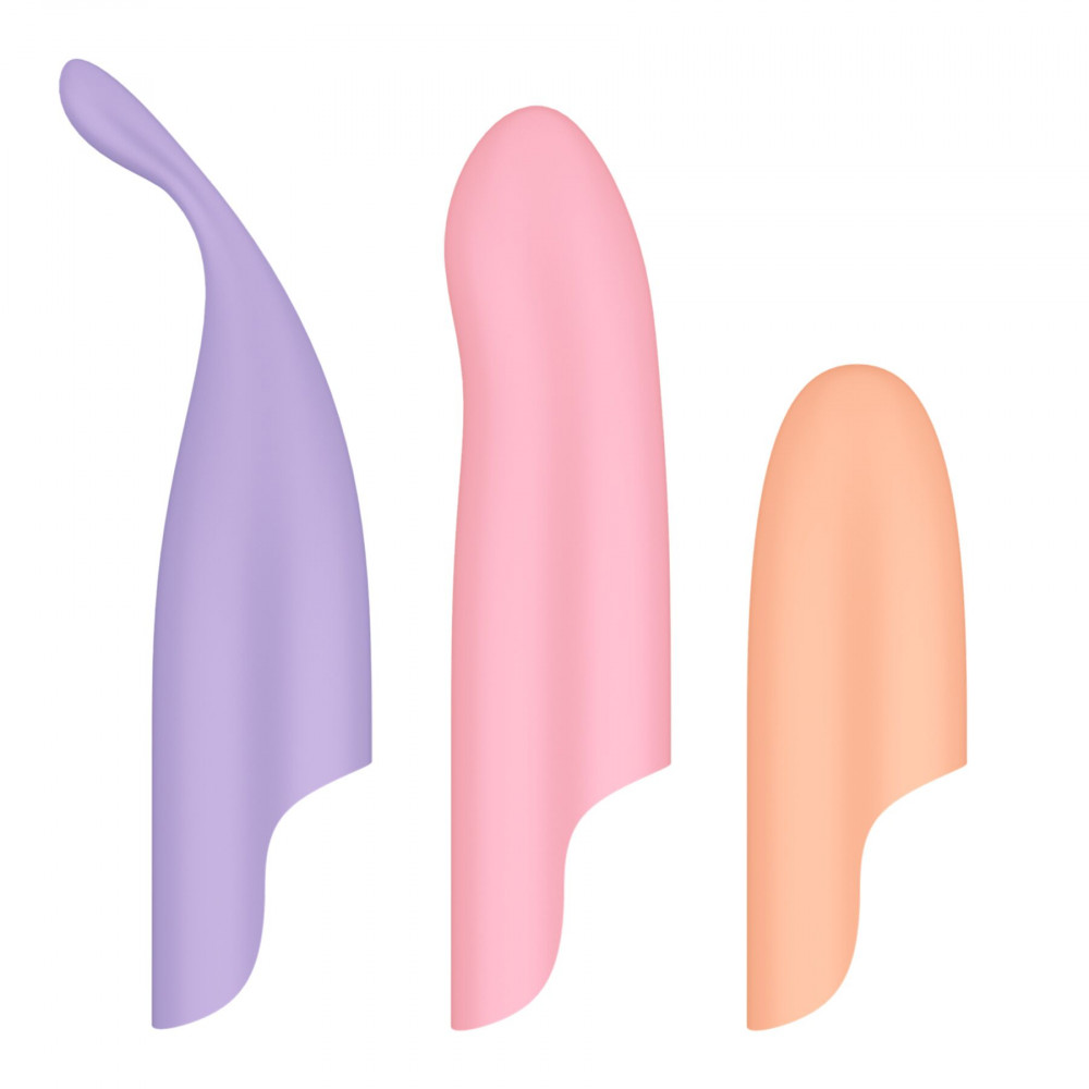 Різне - Набір 4-в-1 Satisfyer Playful Four, вібратор та 4 насадки, 12 режимів 4