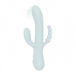 Вибратор-кролик Good Vibes Only - SAGE Triple Stimulation Vibe Soft Silicone - Blue