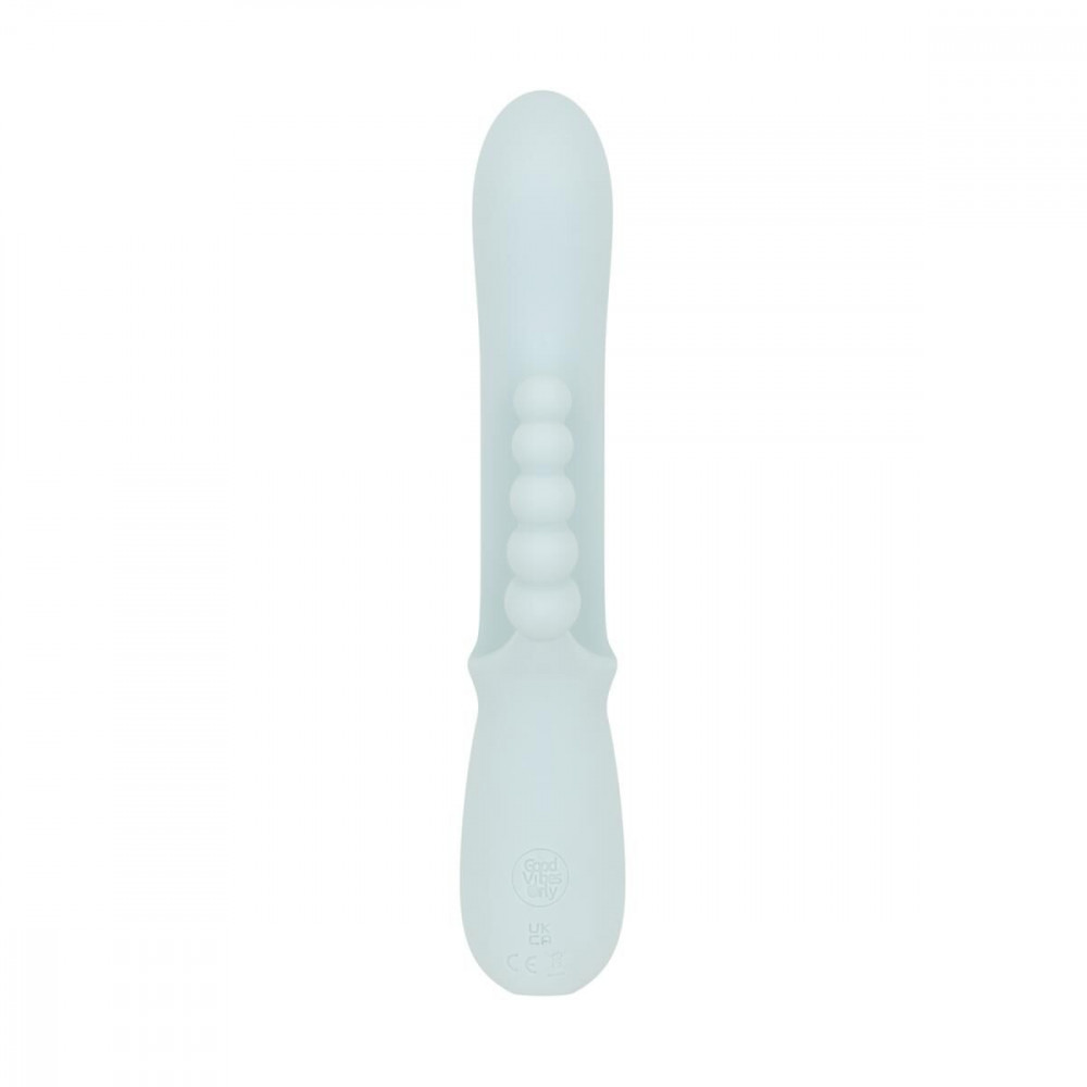 Вибратор-кролик - Вибратор-кролик Good Vibes Only - SAGE Triple Stimulation Vibe Soft Silicone - Blue 2