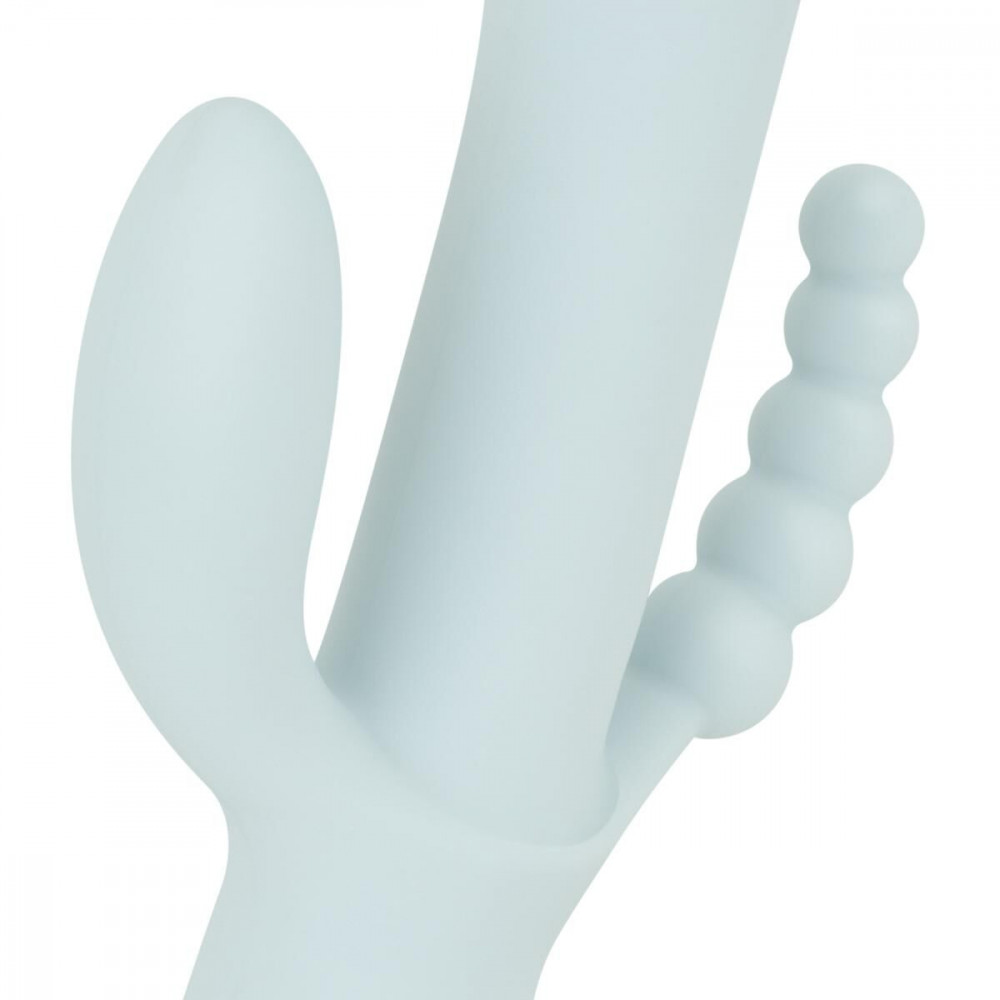 Вибратор-кролик - Вибратор-кролик Good Vibes Only - SAGE Triple Stimulation Vibe Soft Silicone - Blue 4