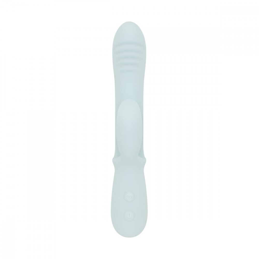 Вибратор-кролик - Вибратор-кролик Good Vibes Only - SAGE Triple Stimulation Vibe Soft Silicone - Blue 1