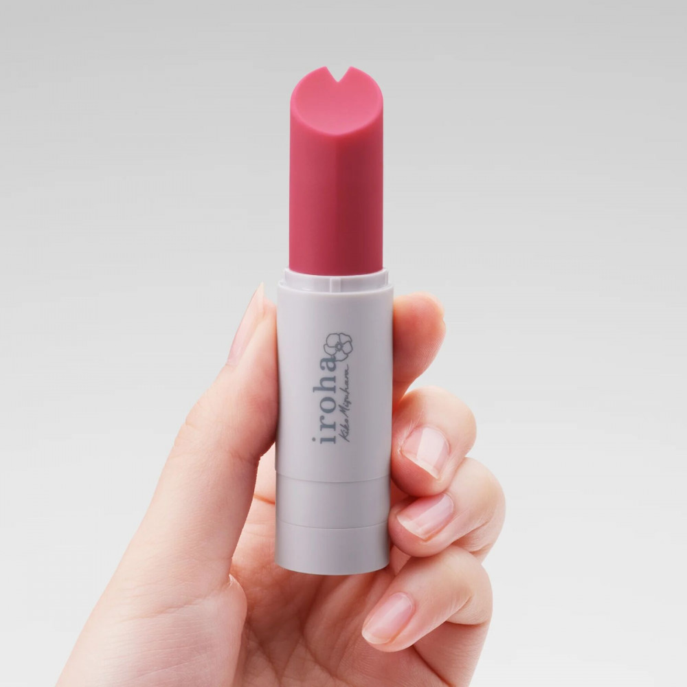 Вибропули и мини-вибраторы - Вибратор-помада IROHA STICK Hamanasu, плавное увеличение мощности 3