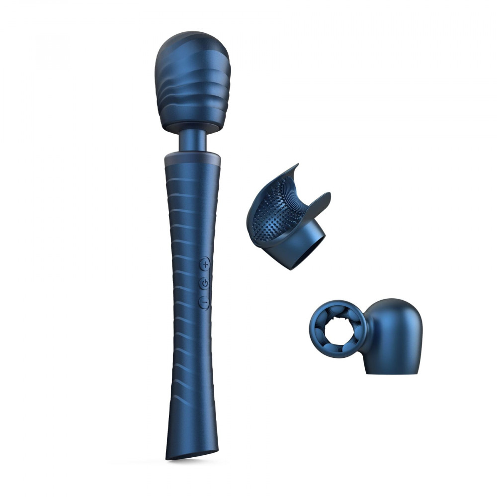 Для LGBTQ+ - Вибромассажер Manwan MAN.WAND EDGY Stellar Blue