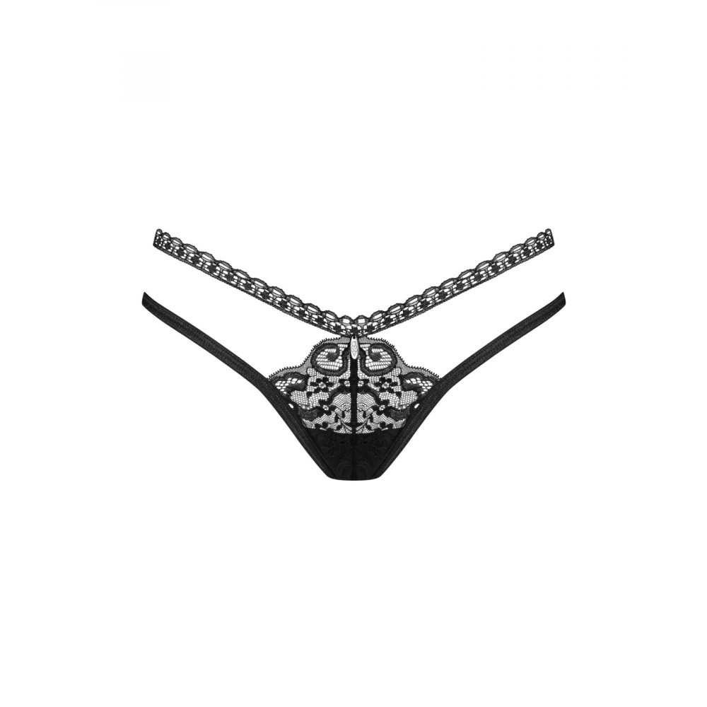 Сексуальные трусики - Трусики Obsessive Blomentis thong XL/2XL 2