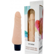 Вібратор BOSS Cyberskin - STORM, ( 12 режимів вібрації, довжина 18,5 см, діаметр 4,5 см ) BS4400003