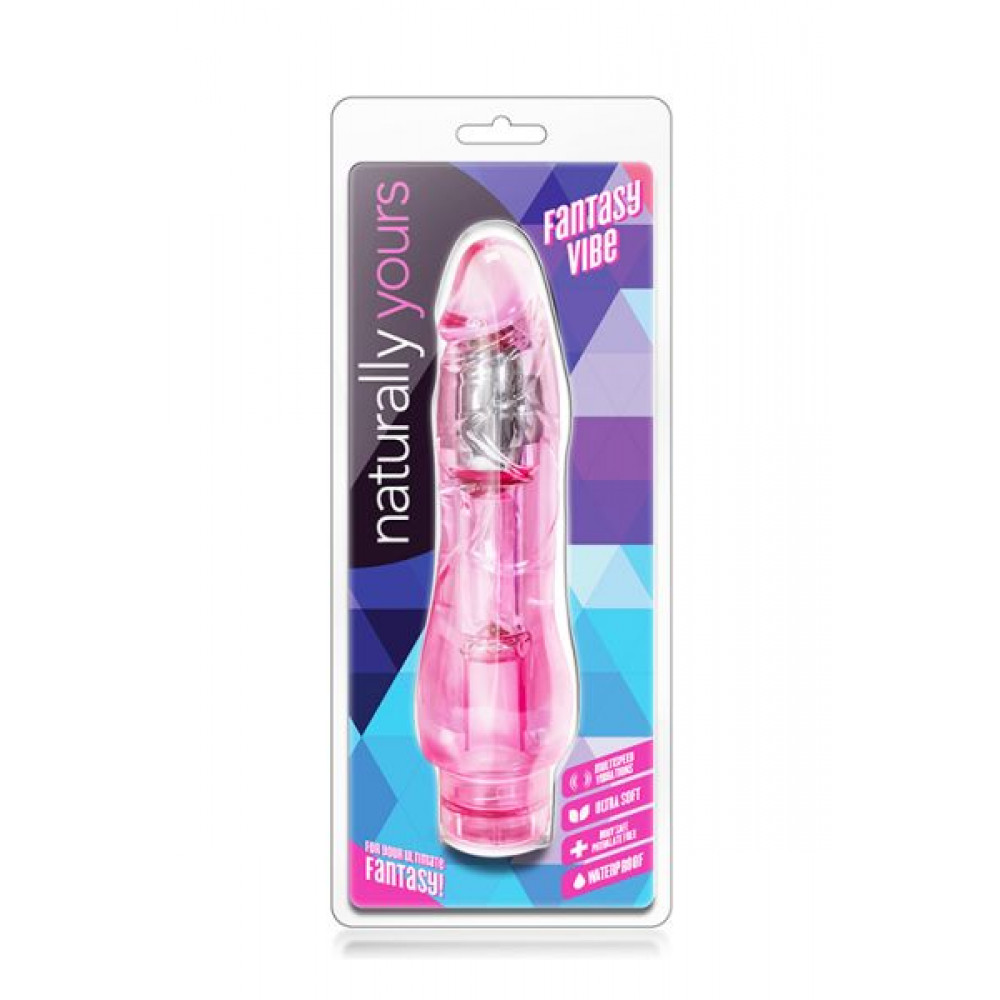 Классический вибратор - Вибратор NATURALLY YOURS FANTASY VIBE PINK 1