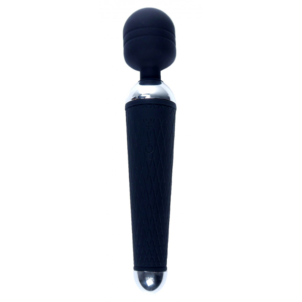 Вибратор - Вибромассажер Boss Series - Massager Power Wand USB Black 16 Function, BS2200037 8