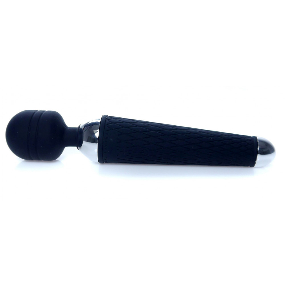 Вибратор - Вибромассажер Boss Series - Massager Power Wand USB Black 16 Function, BS2200037 6