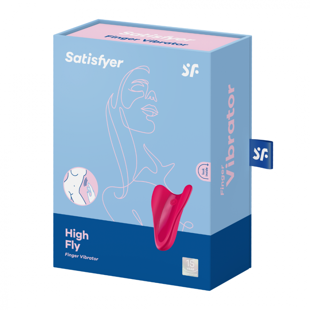 Вибратор - Вибратор на палец Satisfyer High Fly цвет: розовый Satisfyer (Германия) 1