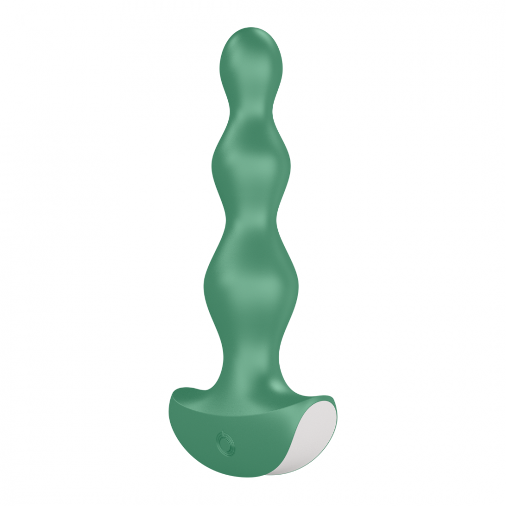 Анальные игрушки - Анальный стимулятор шарики Lolli-Plug 2 цвет: зеленый Satisfyer (Германия)