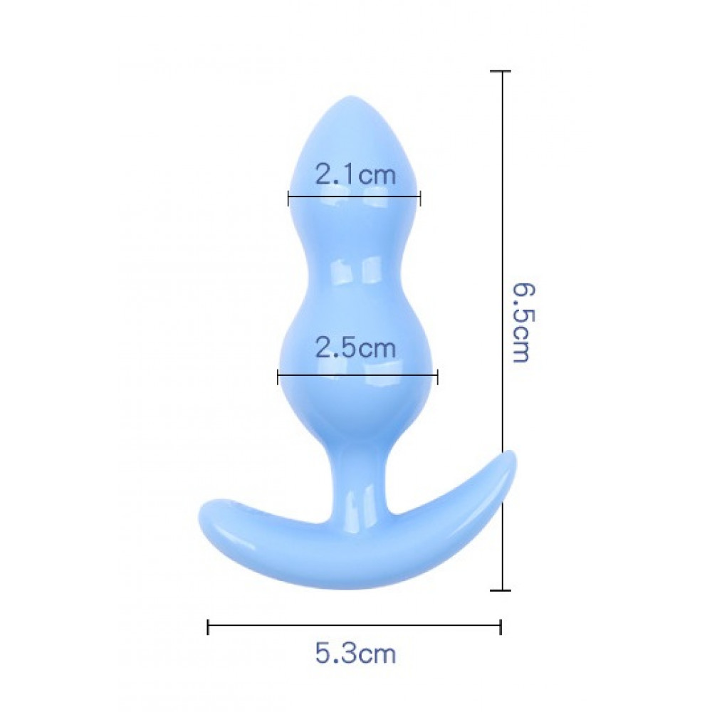 Анальные игрушки без вибрации - Анальная пробка XESE AP04 3