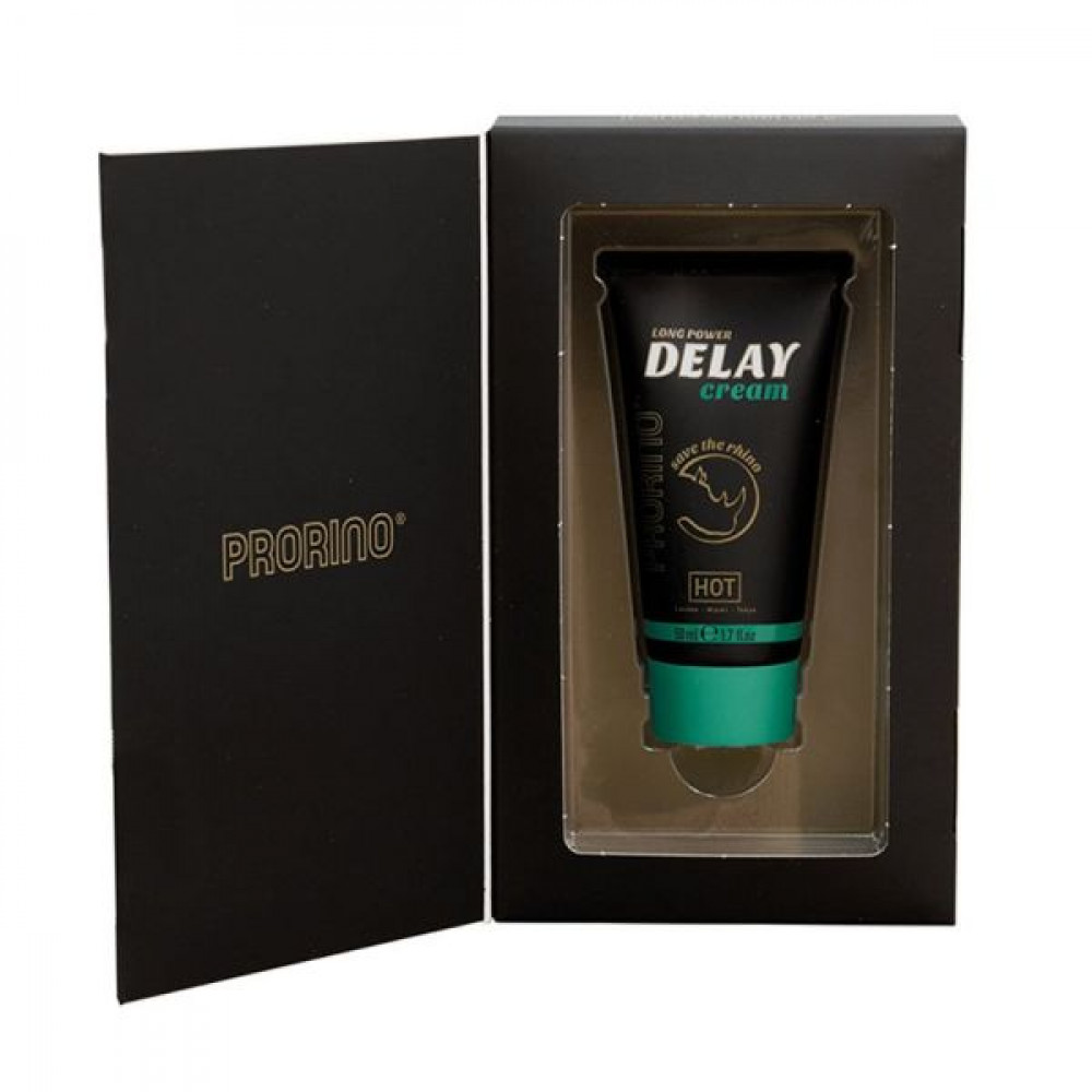 Стимулирующие средства и пролонгаторы - Крем прологантор для мужчин Prorino Delay Cream, 50 мл 1