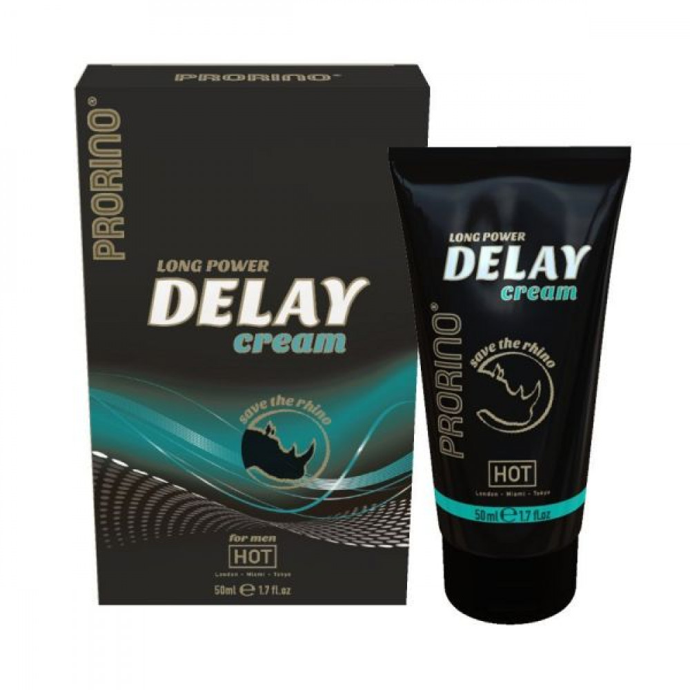 Стимулирующие средства и пролонгаторы - Крем прологантор для мужчин Prorino Delay Cream, 50 мл
