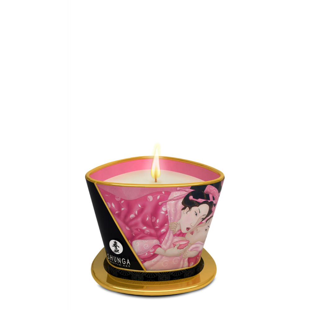 Массажные свечи - Свеча для массажа MASSAGE CANDLE ROSES, 170 мл