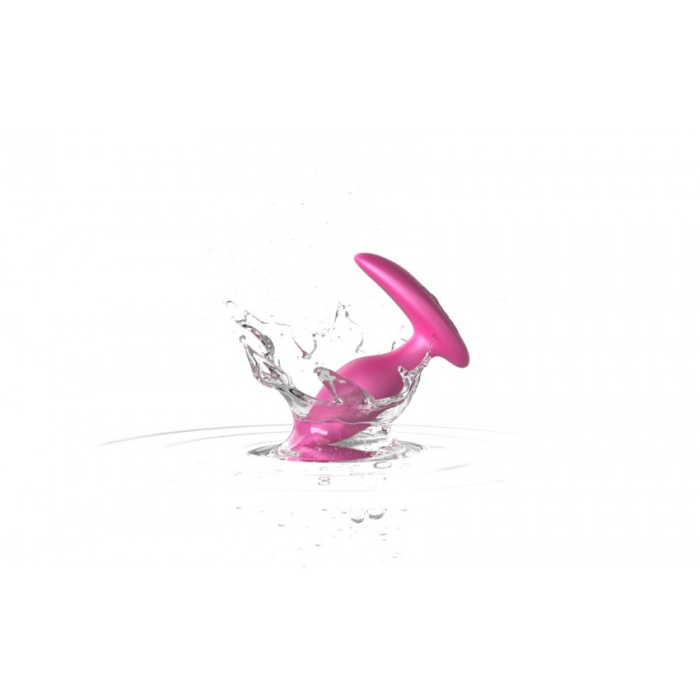 Секс игрушки - Анальная пробка з вибрацией We-Vibe Ditto+ Cosmic Pink с пультом и управлением с телефона 5