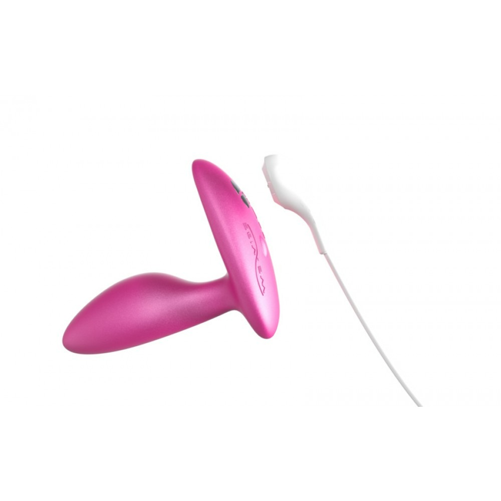 Секс игрушки - Анальная пробка з вибрацией We-Vibe Ditto+ Cosmic Pink с пультом и управлением с телефона 6