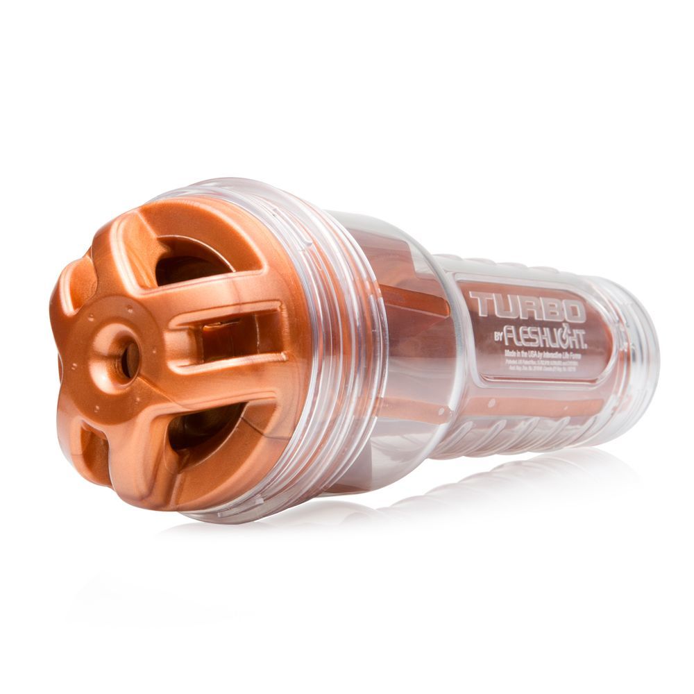 Другие мастурбаторы - Мастурбатор Fleshlight Turbo Ignition Copper (имитатор минета) 2