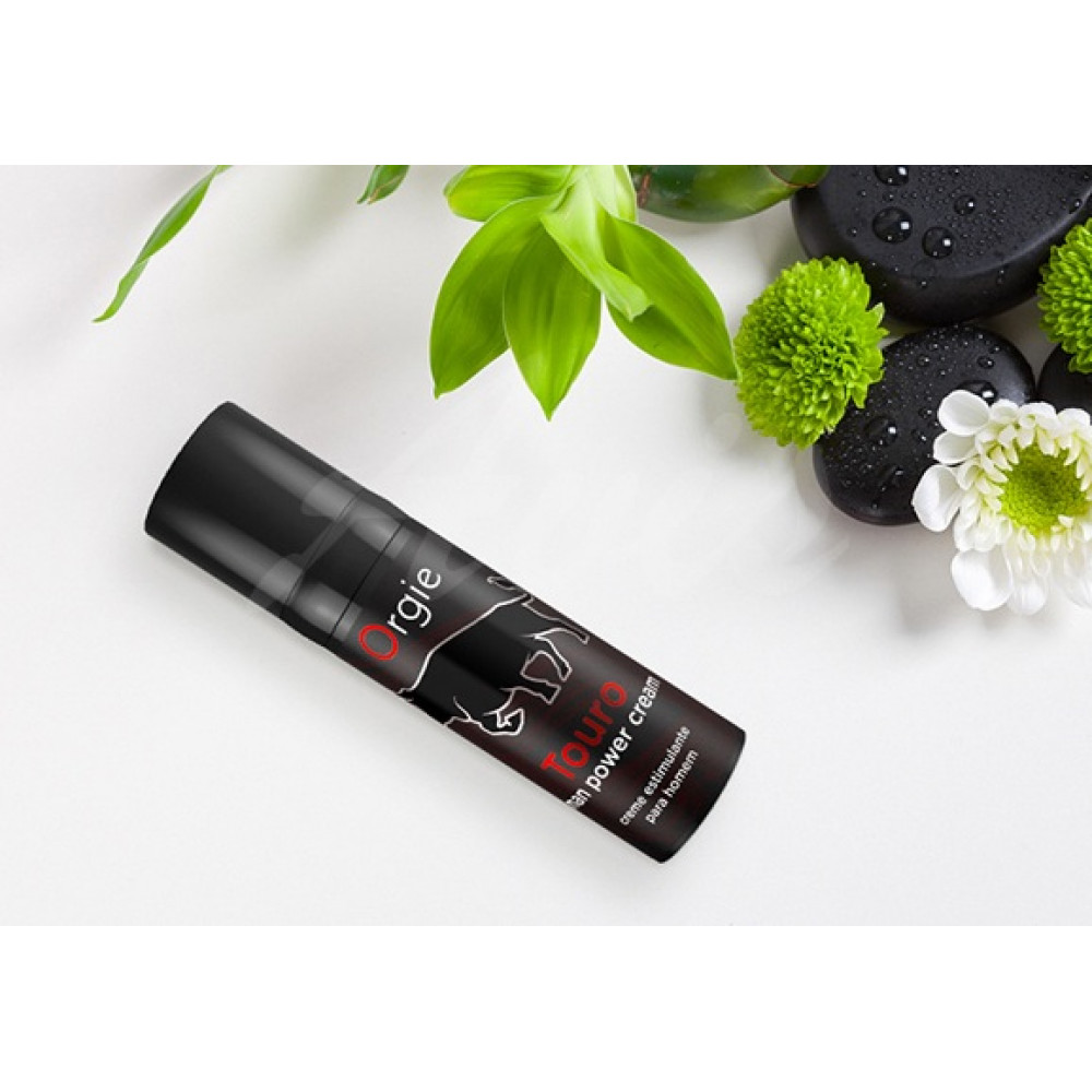 Пролонгаторы и смазки - Гель для усиления эрекции Orgie TOURO с таурином и гингко билоба, 15 мл 1