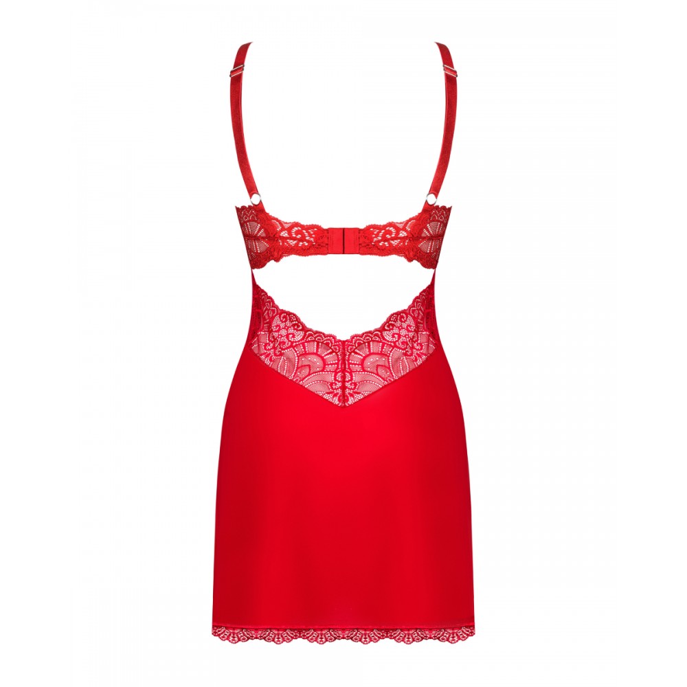 Разное - Комплект Obsessive Loventy сорочка и стринги S/M 6