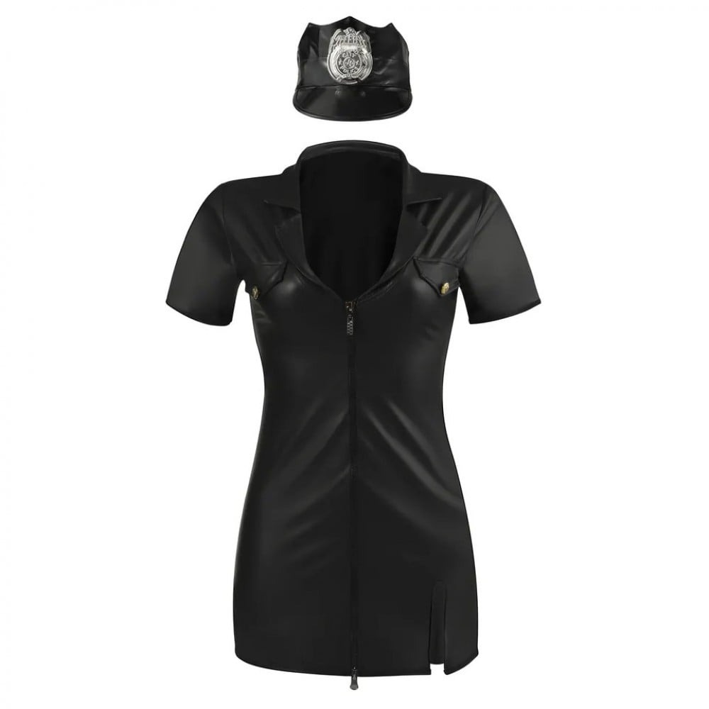 Эротическое белье - Костюм секси полицейской Sunspice L/XL, платье и кепка 4