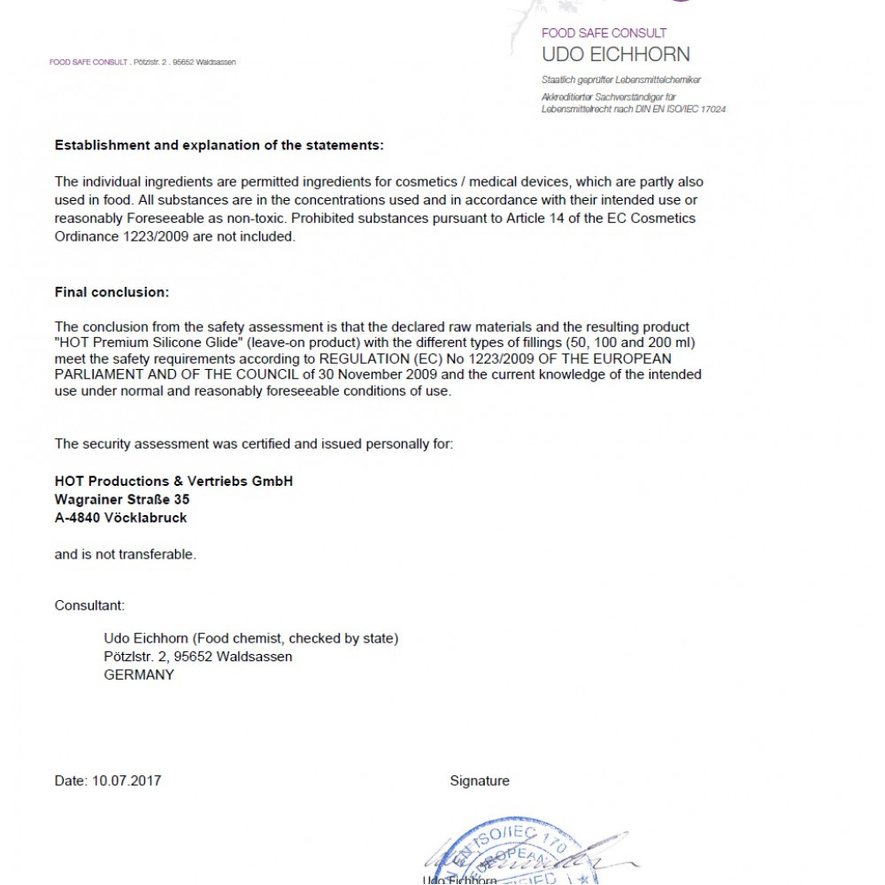 Разное - Лубрикант на силиконовой основе Premium Silicone Glide, 200 мл 5