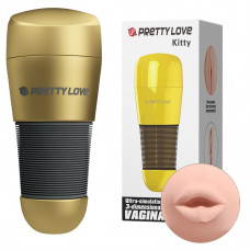 Мастурбатор ротик PRETTY LOVE - Kitty, BM-00900T49NNJ-2