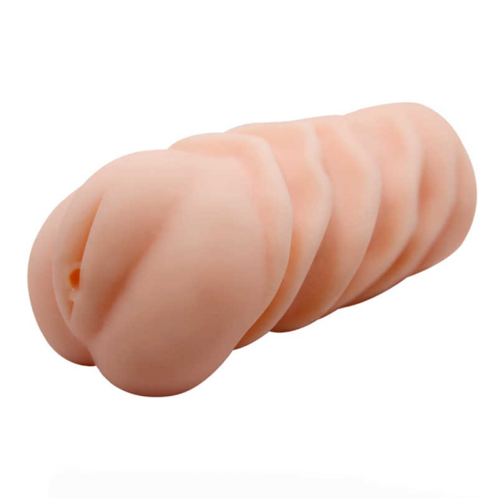 Мастурбаторы без вибрации - Мастурбатор вагина Crazy Bull Isabel из киберкожи, светло-бежевая