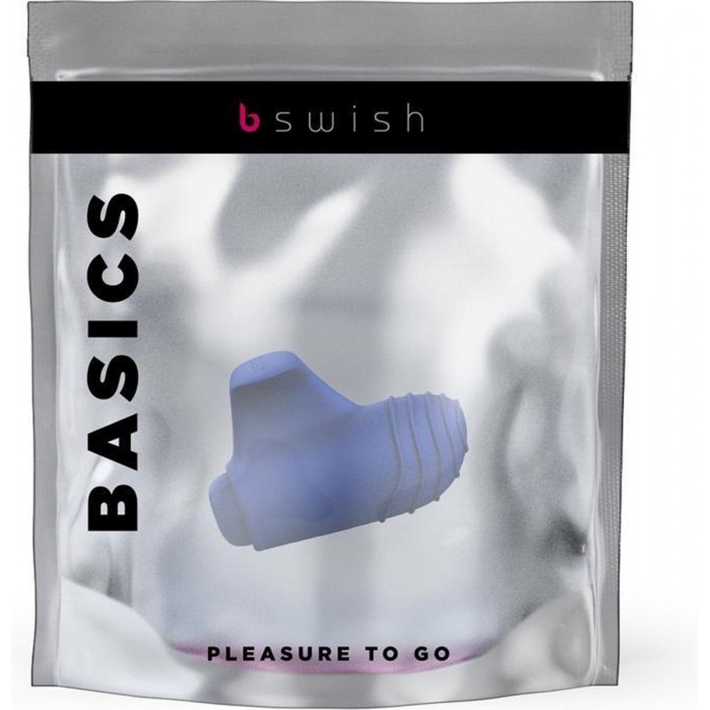 - Мини-вибратор на палец Blush B Swish Bteased Basic Finger синий 2