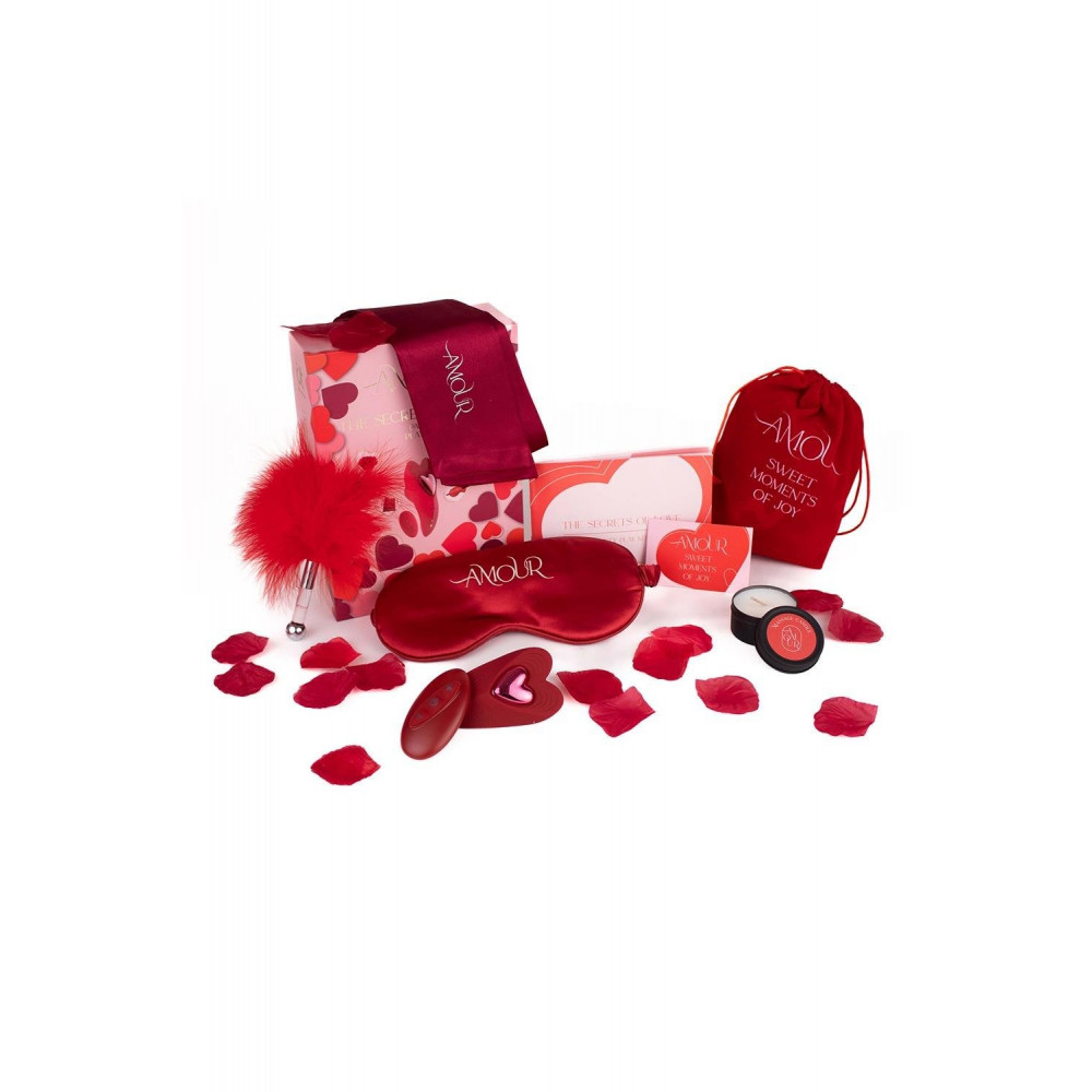Разное - Набор эротических девайсов Dream Toys Amour The Secrets Of Love красный, 7 шт. 1