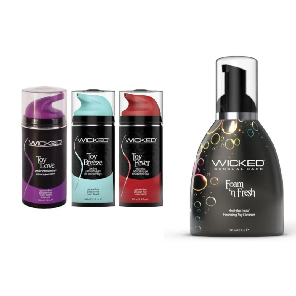 Різне - Антибактеріальна піна Wicked Foam'n Fresh для очищення іграшок, 240 мл 3
