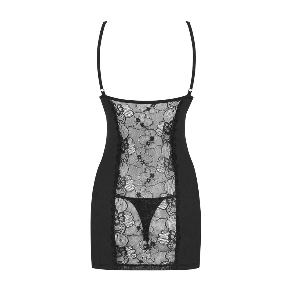 Эротическое белье - Пеньюар Obsessive Heartina chemise L/XL 1