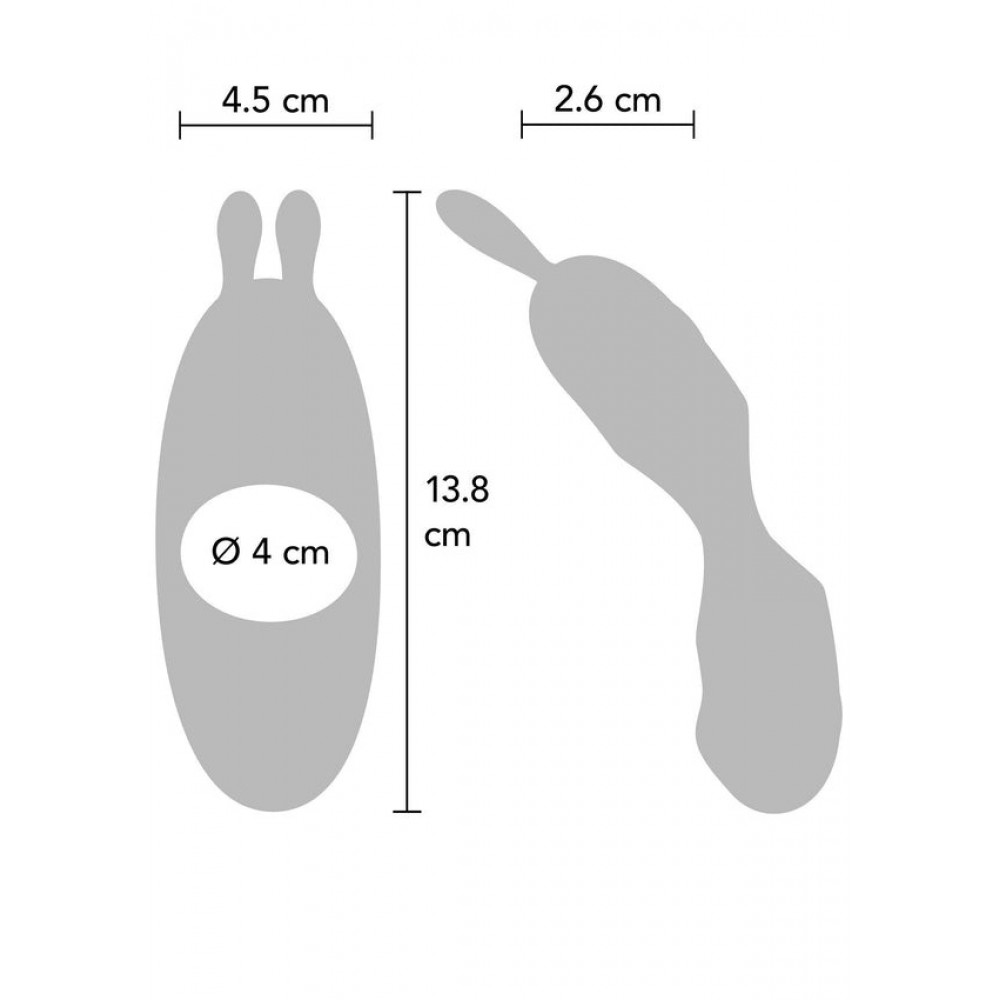  - Перезаряджається парне кільце для пеніса Toy Joy Superhero Couples C-Ring синє 4