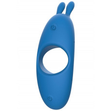 Перезаряджається парне кільце для пеніса Toy Joy Superhero Couples C-Ring синє